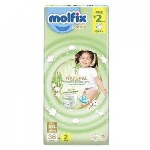 MOLFIX NATURAL PANTS JUMBO XXL36 1X36'S