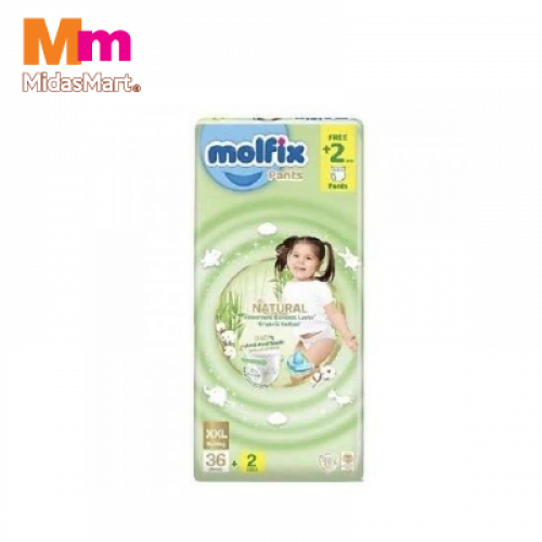 MOLFIX NATURAL PANTS JUMBO XXL36 1X36'S