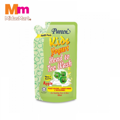 PUREENKIDS YOGURT H-T-TOE-APPLE 1X600ML