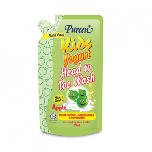 PUREENKIDS YOGURT H-T-TOE-APPLE 1X600ML