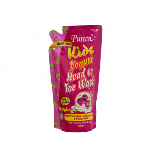 PUREENKIDS YOG H-T-TOE-R/BERRY 1X600ML