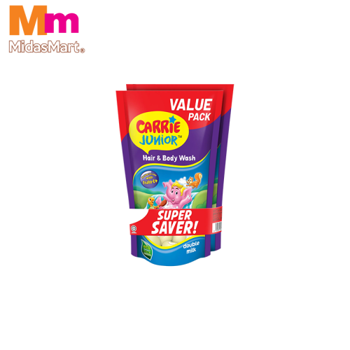 CARRIE JUNIOR HAIR & BODY WASH DOUBLE MILK REFILL 