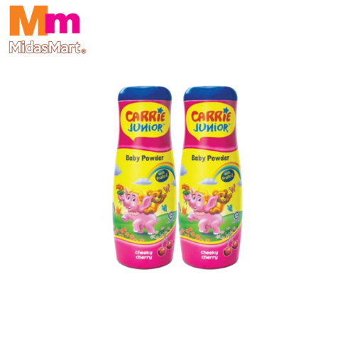 CARRIE JUNIOR BABY POWDER CHEEKY CHERRY - TWIN PAC