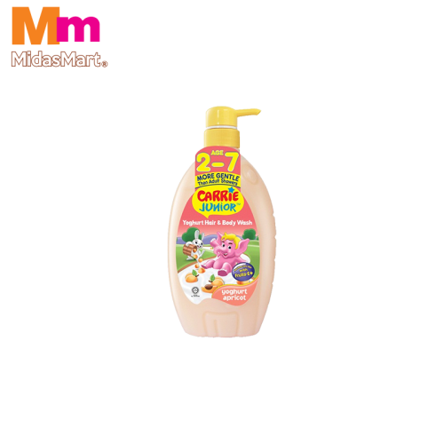 CARRIE JUNIOR HAIR & BODY WASH - APRICOT YOGHURT (