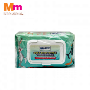 DIAPEX SOFT BABY WIPES W/FRAG 1X2X80'S DIAPEX SOFT BABY WIPES W/FRAG 1X2X80'S