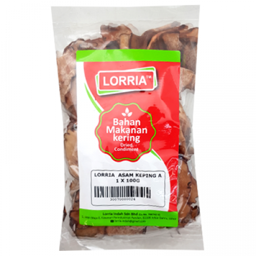 LORRIA  ASAM KEPING A 1 X 100G