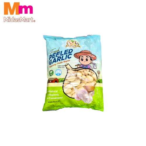 LORRIA BAWANG PUTIH KOPEK / PEELED GARLIC (1KG)