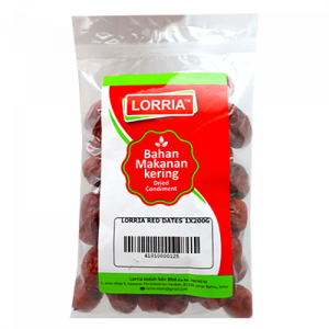 LORRIA RED DATES 1X200G