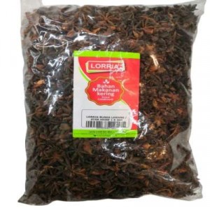 LORRIA BUNGA LAWANG / STAR ANISE 1X2KG LORRIA BUNGA LAWANG / STAR ANISE 1X2KG