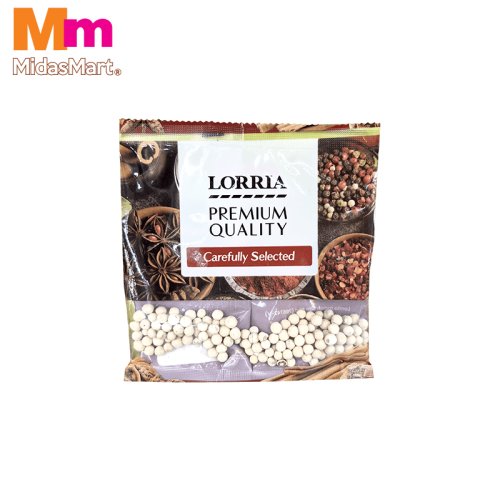 LORRIA WHOLE WHITE PEPPER (12G)