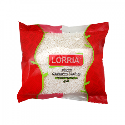 LORRIA SAGU BIJI KECIL 1X600G