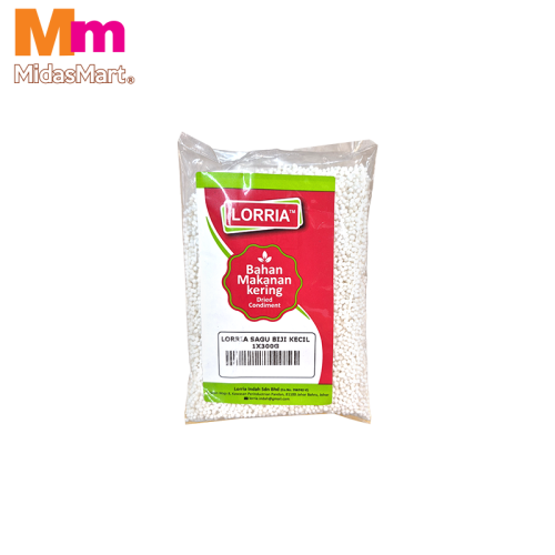 LORRIA SMALL SAGO PEARLS (300G)