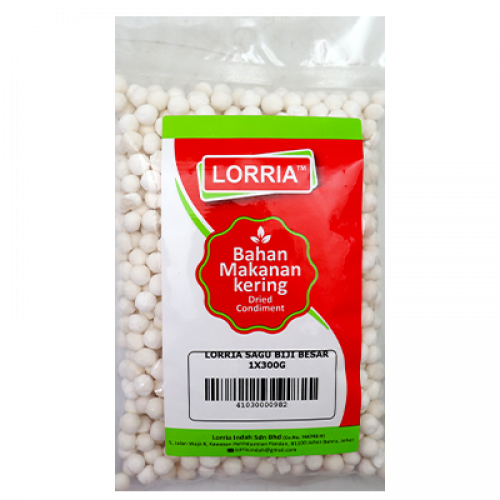 LORRIA SAGU BIJI BESAR 1X300G