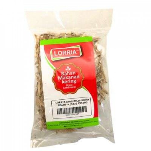 LORRIA IKAN BILIS KOPEK HALUS A (583) 1X100G