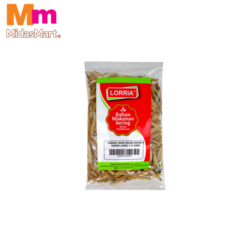 LORRIA PREMIUM PEELED ANCHOVIES (100G)