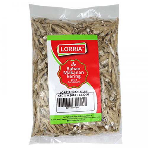 LORRIA IKAN BILIS PULAU PANGKOR HALUS (600) 1X200G