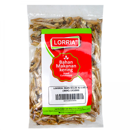 LORRIA IKAN BILIS KASAR A (604) 1X100G