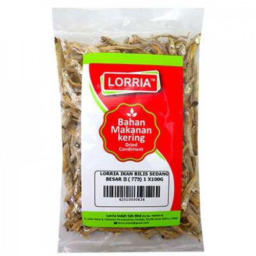 LORRIA IKAN BILIS BESAR B (779) 1X100G