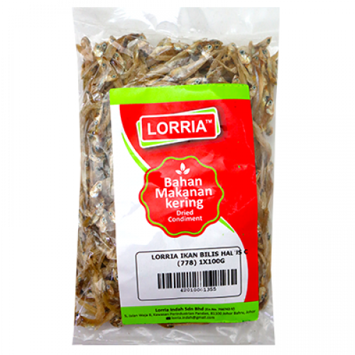 LORRIA IKAN BILIS HALUS C (778) 1X100G