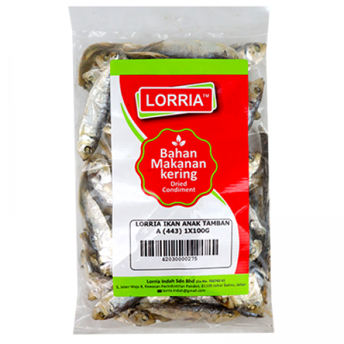 LORRIA IKAN ANAK TAMBAN A (443) 1X100G