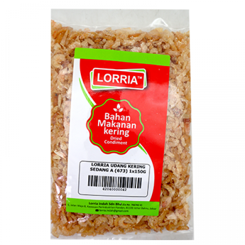 LORRIA UDANG KERING SEDANG A (673) 1x150G