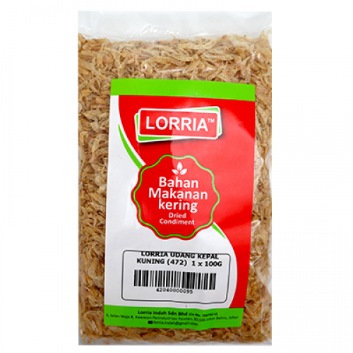 LORRIA UDANG KEPAL KUNING (472)  1 x 100G