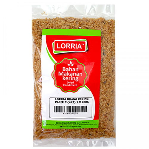 LORRIA UDANG KERING PASIR C (447) 1 X 200G