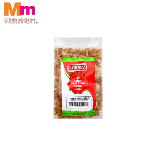 LORRIA LARGE DRIED SHRIMP (150G)
