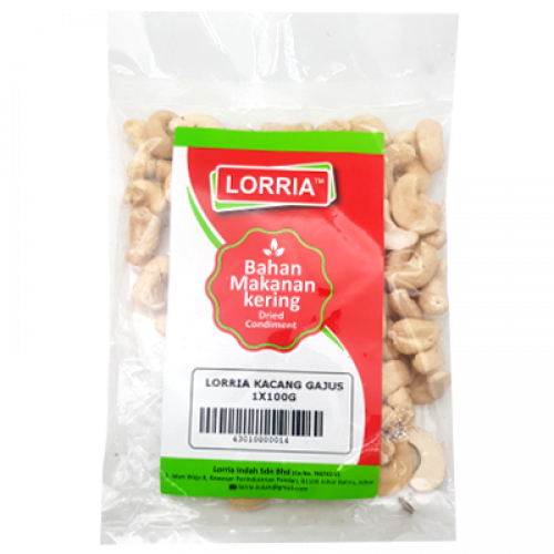 LORRIA KACANG GAJUS 1X100G