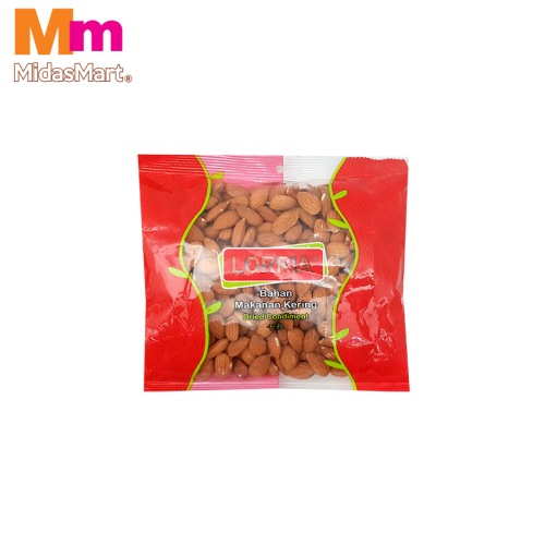 LORRIA WHOLE ALMONDS (480G)