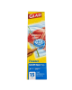 GLAD FREEZER ZIPPER GALLON  BAG 15'S 