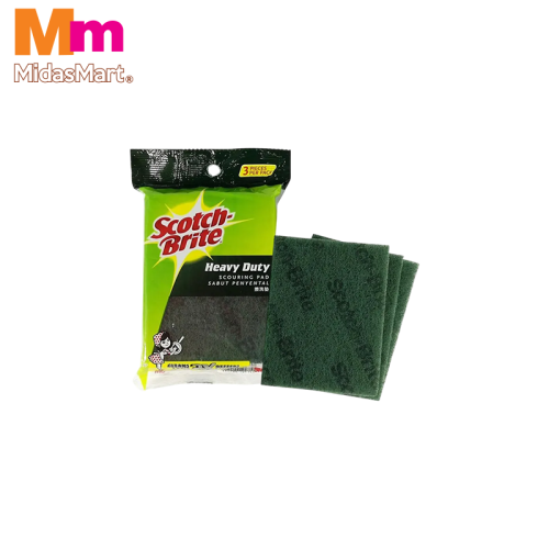 SCOTCH-BRITE HEAVY DUTY SCOURING PAD 31-B (3'S)