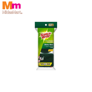 SCOTCH-BRITE HEAVY DUTY SCOURING SPONGE 21-3 (3'S)