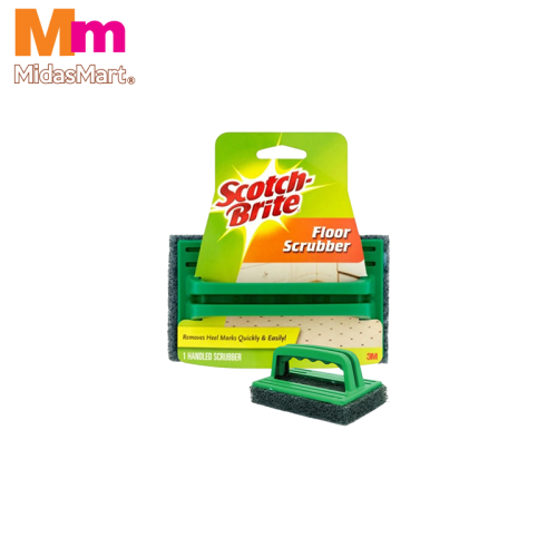 SCOTCH-BRITE 7722 MULTIPURPOSE FLOOR SCRUB WITH HANDLE