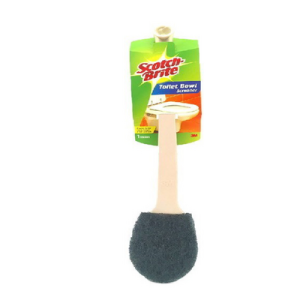 SCOTCH-BRITE TOILET BOWL SCRUBBER WITH HANDLE