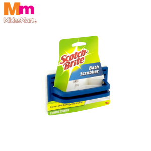 SCOTCH-BRITE 7723 DELUXE BATH SCRUB WITH HANDLE