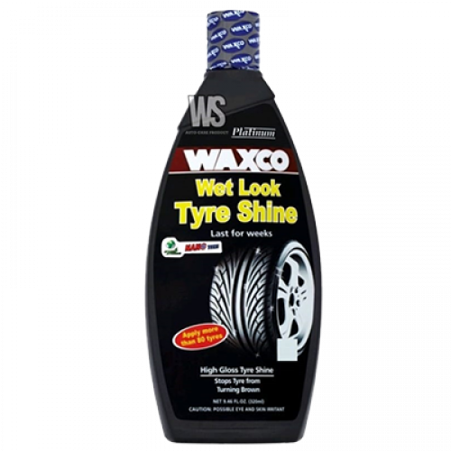 WAXCO WET LOOK TYRE SHINE - 320ML 1X1'S