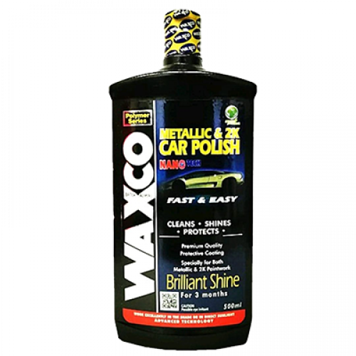 WAXCO METALLIC & 2K CAR POLISH -500ML 1x1'S