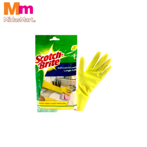 SCOTCH-BRITE MULTIPURPOSE GLOVES SIZE-M (491Y-M)