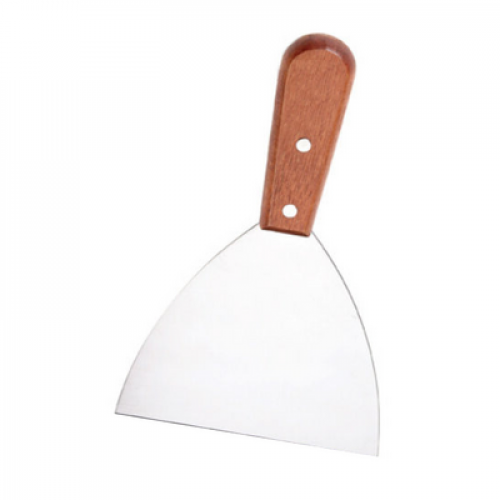 S/STEEL SCRAPPER W/WOODEN HANDLE 902-4A 1X1'S