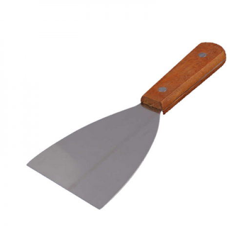 S/STEEL SCRAPPER W/WOODEN HANDLE 902-4