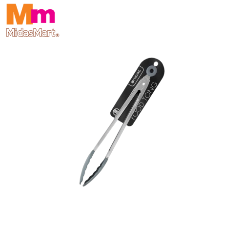 FUKURO STAINLESS STEEL MULTIPURPOSE FOOD TONG 12IN (ZHH0375)