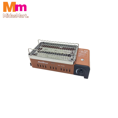 HOMELUX PORTABLE CASSETTE GRILL (HPB-6006B)