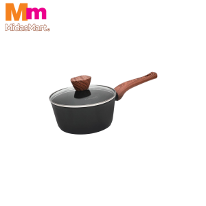 FUKURO KANZEN NON-STICK SAUCE PAN WITH LID 18CM (HH3007)