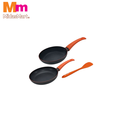 FUKURO REDI NON-STICK FRY PAN SET 20CM & 26CM (HH3025)