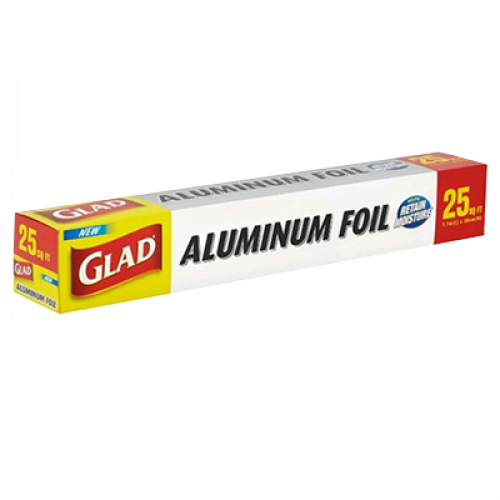 GLAD ALUMINIUM FOIL 25SQ FT 