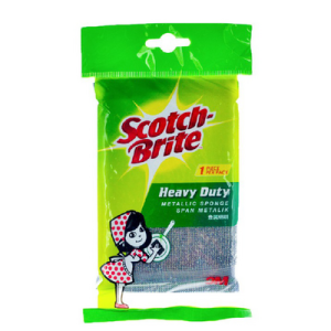SCOTCH-BRITE METALLIC SPONGE (1'S)
