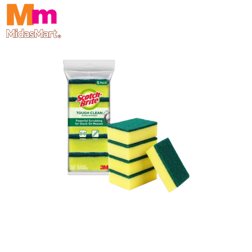 SCOTCH-BRITE HEAVY DUTY SCOURING SPONGE 21-5 (5'S)