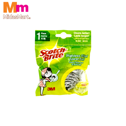 SCOTCH-BRITE METALLIC SPIRAL BALL
