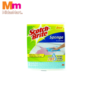 SCOTCH-BRITE 9055 SPONGE CLOTH (2 PCS)